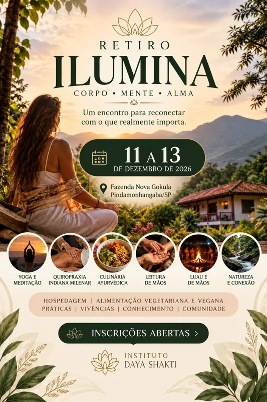 ILUMINA - Retiro Corpo, Mente e Alma